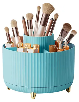 Immagine prodotto di Omgoods - Organizer per trucchi rotante a 360° con 5 scomparti