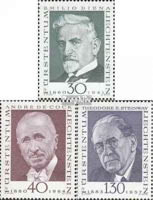 Produktbild von Briefmarken Liechtenstein 1972 Mi 570-572 (kompl.Ausg.) gestempelt Philatelie