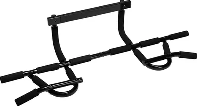 Image de Barre de traction VirtuFit Pull Up Bar Deluxe pour encadrement de porte, noir