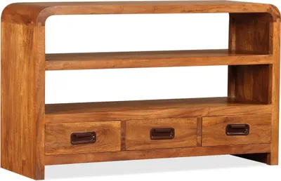 Obrázek produktu pro TV skříňka masivní akáciové dřevo 90 x 30 x 55 cm