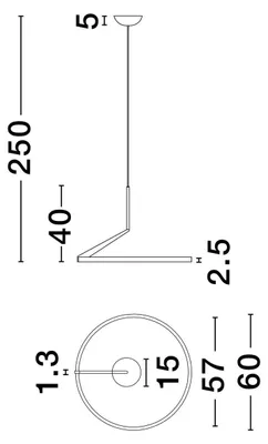 Zdjęcie produktu dla Lampa sufitowa LED 16W ZUDANEZ LE44769 Luces Exclusivas