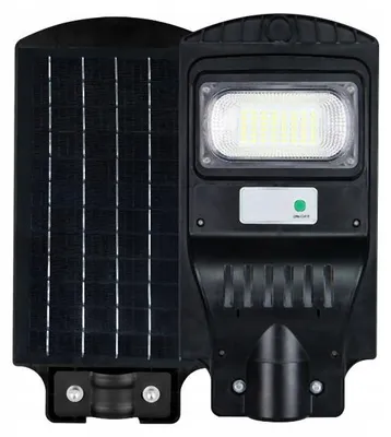 Zdjęcie produktu dla Lampa uliczna solarna z czujnikiem LED 30W neutralna barwa 650lm Ecolight EC20095
