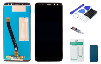 Produktbild von Huawei Mate 10 lite Display schwarz (ohne Rahmen) - Set