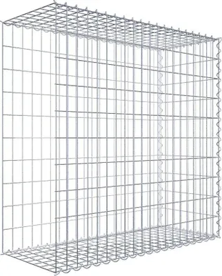 Obrázek produktu pro Přídavný gabion typ 2 100 cm x 100 cm x 40 cm (D x V x H), velikost ok 5 cm x 10 cm, spirála
