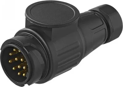 Image de Fiche remorque 13 pôles voiture plastique voiture électrique câble remorque fiche 12V PVC prise caravane