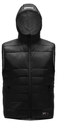 Image de Ozoshi - Gilet « Kurashiki » pour homme PP7663 (L) (noir)