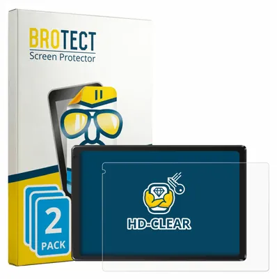 Produktbild von 2x Für Laptok Tablet 10.1" Schutzfolie BROTECT Displayschutz Display Schutz Folie Klar Transparent