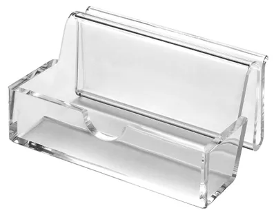 Produktbild von ABCH-1 Visitenkartenhalter aus klarem Acryl