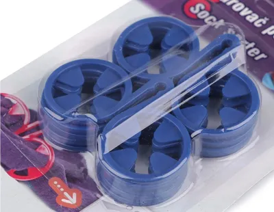 Obrázok produktu pre držiaky na ponožky, 10 kusov, spony na ponožky, triedič ponožiek, spony na prádlo