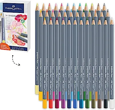 Produktbild von FABER-CASTELL Aquarellstifte GOLDFABER 36er Geschenkset