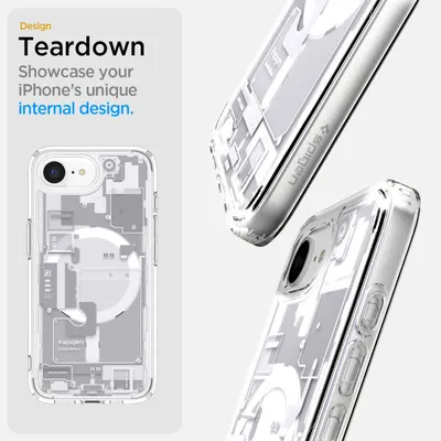 Immagine prodotto di Spigen Ultra Hybrid Magsafe Iphone 16E Zero One Bianco