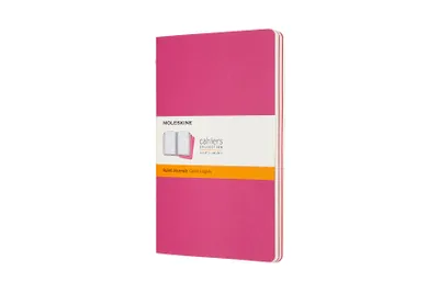 Produktbild von Moleskine Cahier Large/A5, 3er Set, Liniert, Kinetisches Pink
