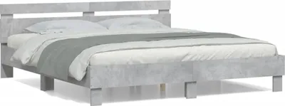 Obrázek produktu pro VidaXL 3207402, Šedá, 185 cm, 2,03 m, 70 cm, 1800 x 2000 mm, 1 kusů