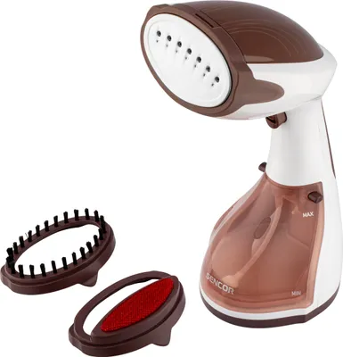 Produktbild von SENCOR SSI 0850RS Naparovač odevov, Príkon 1 200 W, Veľmi výkonný parný systém so silou pary 20 g/min., Antikorová žehliaca plocha, Vyberateľná nádržka na vodu (objem 260 ml)