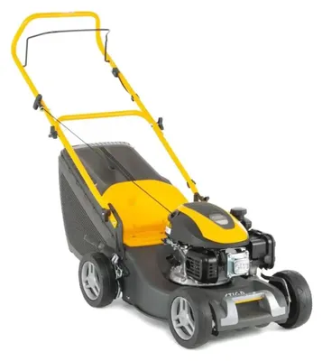 Obrázok produktu pre Stiga Collector 43 Benzin Rasenmäher Höhenverstellbarer Griff mit Klappfunktion 1.9 kW 2.