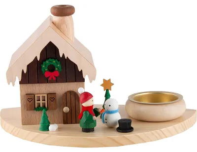 Productafbeelding van Kerststal "Rauchhaus" (10,5 cm) van Ullrich Kunsthandwerk
