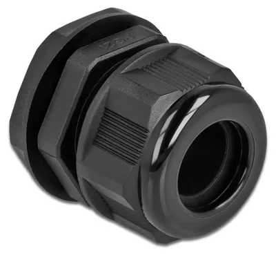 Image de Delock PG21 - Raccord de câble - Noir (lot de 2)