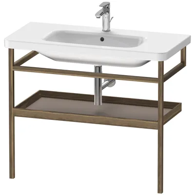 Produktbild von Duravit Handtuchhalter DuraStyle 94x44cm, bas. m/amerik. Nussb, m Ablage