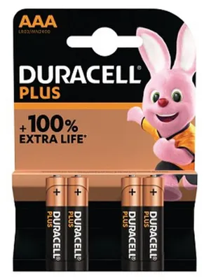 Immagine prodotto di Duracell Plus Batteria monouso Mini Stilo AAA Alcalino
