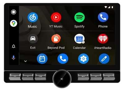 Zdjęcie produktu dla 10-calowy wyświetlacz Android Radio 2Din obracany o 180° Carplay Navi 4G LTE sterowanie z kierownicy Bluetooth RDS WIFI DSP GPS DAB+ 32GB
