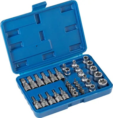 Produktbild von Steckschlüsselsatz 34-tlg. - blau