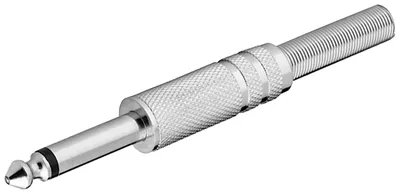 Immagine prodotto di goobay Klinkenstecker 6,35 mm mono Metallausführung (Bulk)
