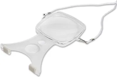 Productafbeelding van Vergrootglas met halsband, 2x zoom