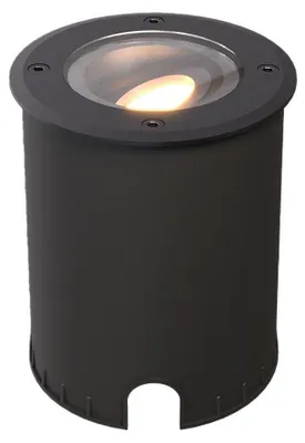 Produktbild von hoftronic LED Bodeneinbaustrahler 4W 2700K IP67 Schwarz Schwenkbar Dimmbar