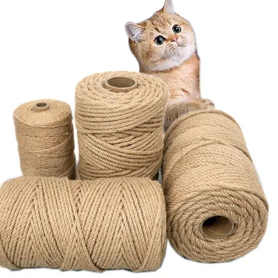 Immagine prodotto di Omgoods - Corda di iuta naturale per tiragraffi