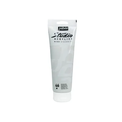 Produktbild von Deckende Acrylfarbe - Neutralgrau - 250 ml