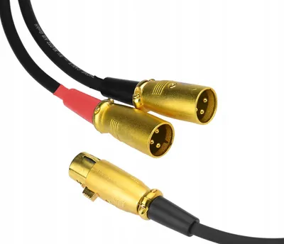 Produktbild von Klotz Audiokabel 2x XLR auf XLR, 3 Meter