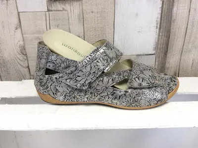 Produktbild von Waldläufer Komfort Sandalen Damen 31333331363435 Grau 37 1/2 EU