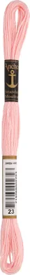 Produktbild von Anchor Sticktwist 4635000-00023 rose Stickgarn, 100 % Baumwolle