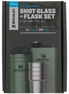 Image de Set cadeau Stanley, vert Flachmann