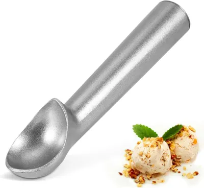 Produktbild von Eisportionierer Aluminium Antihaftbeschichtung 18cm x 4cm Silber
