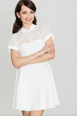 Produktbild von Lenitif Minikleid für Frauen Monloie K399 natur XL