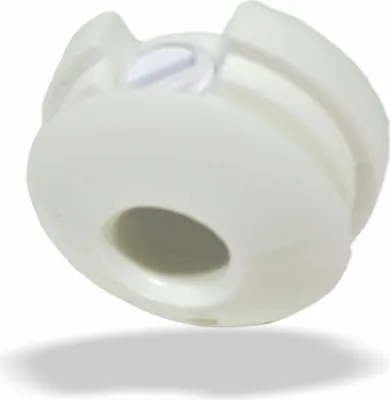 Produktbild von EUTRAC Montagenippel für Multi Adapter inkl. Zugentlastung, verkehrsweiss RAL9016 | 99-083-6