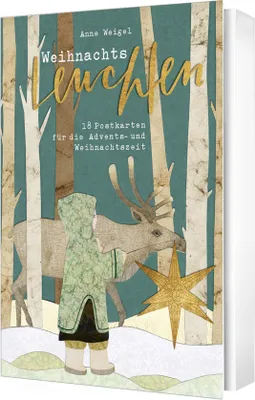 Produktbild von Weihnachtsleuchten - Postkartenset