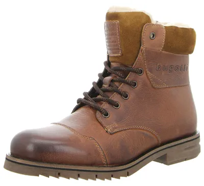 Produktbild von Bugatti Herren Schnürschuhe 49719-41, 49719-42, 49719-43, 49719-44, 49719-45, 49719-46 BUG-321AUF501200 cognac 41