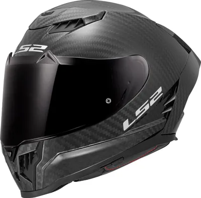 Produktbild von LS2 FF807 DRAGON CARBON MATT Helm Integralhelm Motorradhelm Rollerhelm mit Sonnenblende Schwarz-Matt M 168075098M