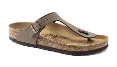 Zdjęcie produktu dla Birkenstock Gizeh klapki kolor brązowy dla kobiet 43753