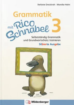 Obrázek produktu pro Grammatik mit Rico Schnabel, Klasse 3 - silbierte Ausgabe