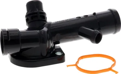 Produktbild von VAICO V10-5899 Kühlmittelflansch für AUDI A4 Avant (8K5, B8) Wasserflansch