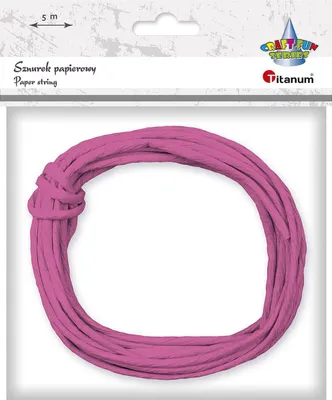 Produktbild von Papierkordel 5m Fuchsia Titanum