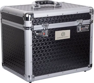 Immagine prodotto di Imperial Riding Grooming Box Shiny Putzkoffer, Farbe:Black glitter