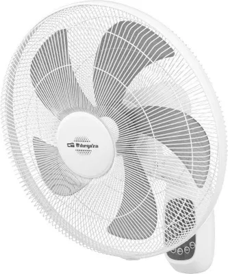 Image de Orbegozo WF 0248, Ventilateur domestique à hélice, Gris, Blanc, Mural, 45 cm, Boutons, 7,5 h