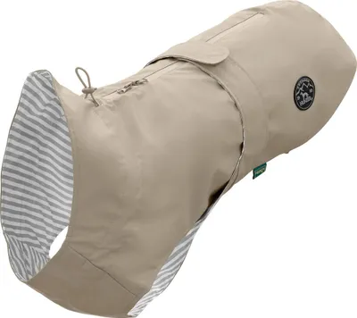 Obrázek produktu pro Hunter Milford, Pes, Nepromokavý plášť, Světle hnědošedá, Polyester, Jednobarevný, Praní v pračce za studena