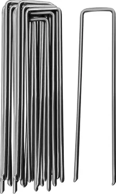Produktbild von Stabile Erdnägel aus Stahl 150mm lang 25mm breit