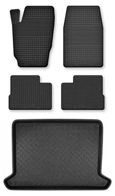Immagine prodotto di Tappetini a vasca + bagagliaio per Kia Sportage I 1991-2004 SUV 5 pezzi