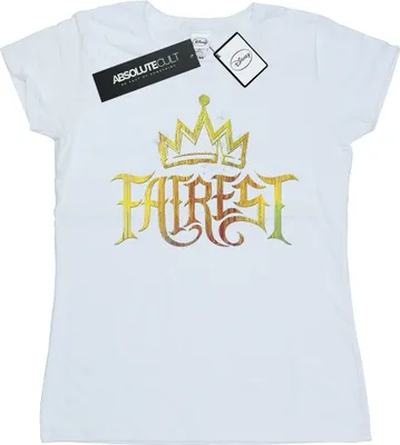 Produktbild von Disney - "The Descendants Fairest Gold" T-Shirt für Damen BI48079 (S) (Weiß)